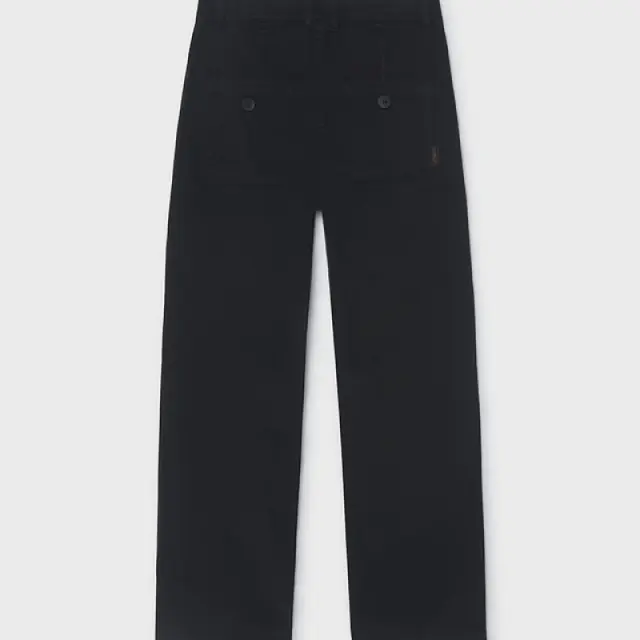 Junior 10 έως 18 ετών Παντελόνι μακρύ wide leg μαύρο 3