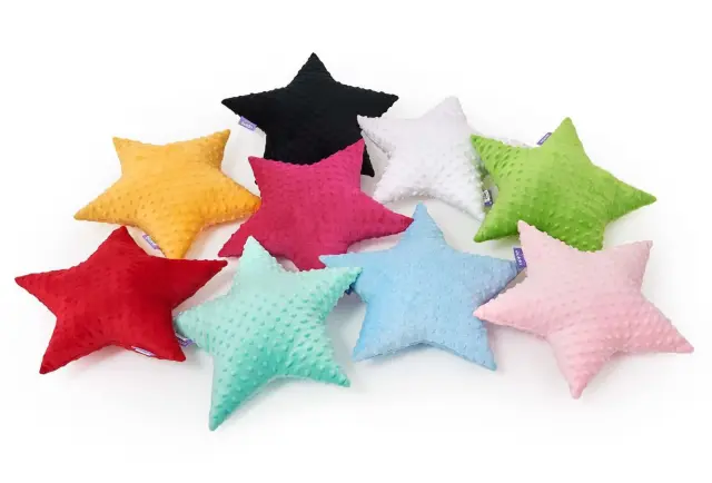 Μαξιλαρι Διακοσμητικό 40x40cm Minky Fuchsia Star 5907534750614 3