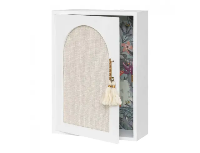Ξύλινη Επιτοίχια Κλειδοθήκη Atmosphera Wild Key Box με καθρέφτη, 9 θέσεις και διαστάσεις 20x8.5x28cm 206425 2