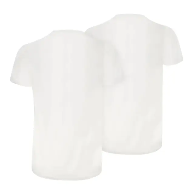 Levi's Ανδρικό Φανελάκι Κοντό Μανίκι Solid Crew Neck - Διπλό Πακέτο, Χρώμα Λευκό 2
