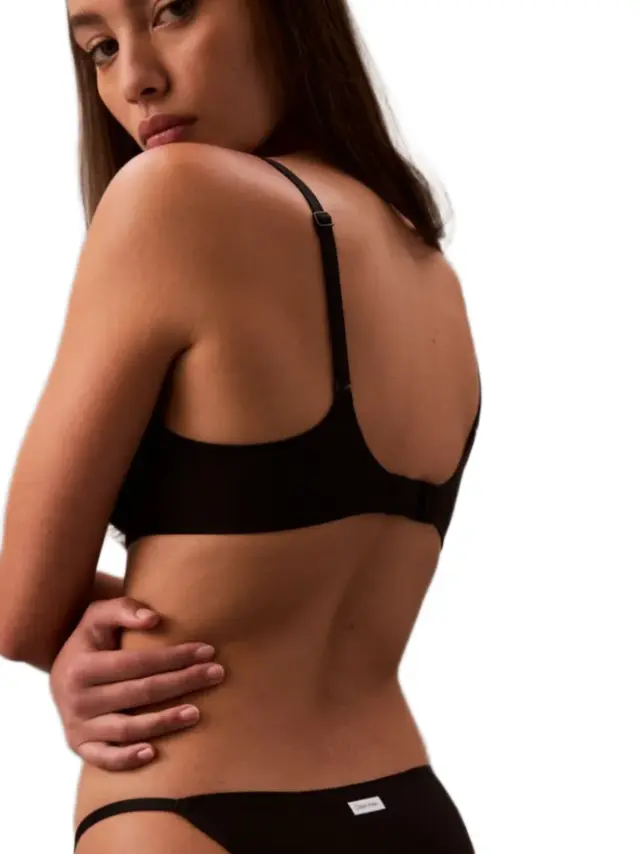 Calvin Klein Γυναικείο Σουτιέν Push-Up Plunge, Χρώμα Μαύρο - 70B 2