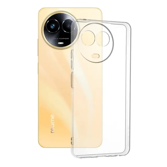 Techsuit - Clear Silicone - Realme 11 5G - Διάφανη