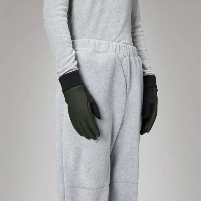 Unisex Γάντια Αφής Rains 16720-03 Πράσινο - S 2