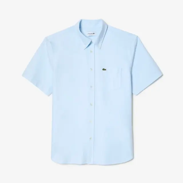Πουκάμισο Lacoste CH1917-F6Z Γαλάζιο - L