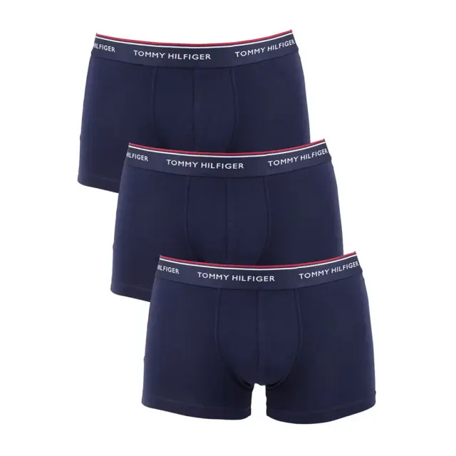 Tommy Hilfiger Ανδρικό Boxer Premium Essential Trunk - Τριπλό Πακέτο, Χρώμα Navy/Navy/Navy - S