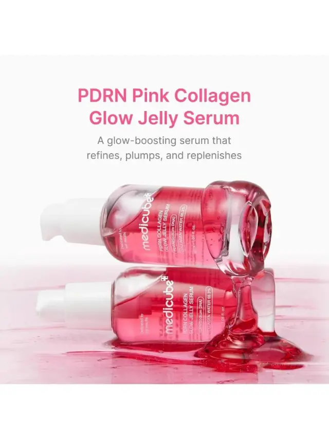Medicube PDRN Pink Collagen Glow Jelly Serum Ενυδατικός και Αντιγηραντικός Ορός Προσώπου με PDRN και Κολλαγόνο, 30ml 2