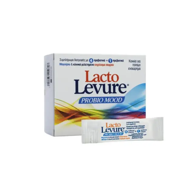 Uni-Pharma LactoLevure Probio Mood Προβιοτικά Για Μείωση Του Στρές 20 φακελίσκοι