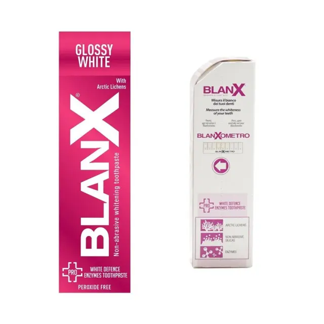 BlanX Glossy Pink Whitening Toothpaste 75ml 3