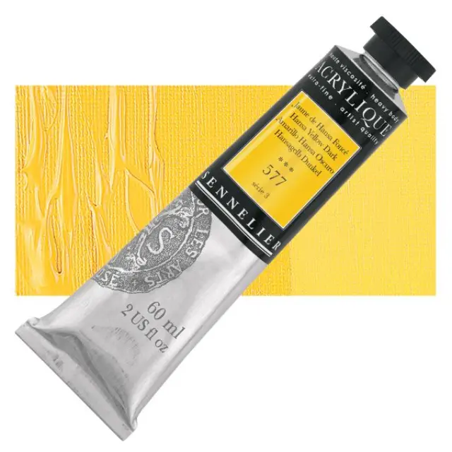 Ακρυλικό Sennelier Extra Fine - 577 Hansa Yellow Dark S3 - 60ml