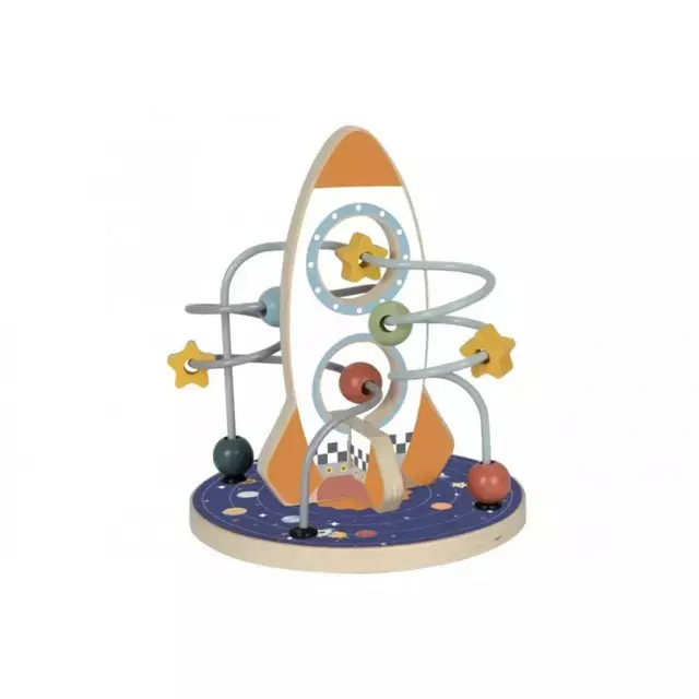 Tooky Toy Ξύλινος Πύραυλος Λαβύρινθος / TP058 (Tooky Toy)
