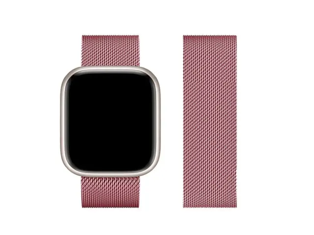 Forcell® FA03 Milanese Λουράκι για Apple Watch 38/40/41/42(Series 10/11/12)mm- Rose Gold 3