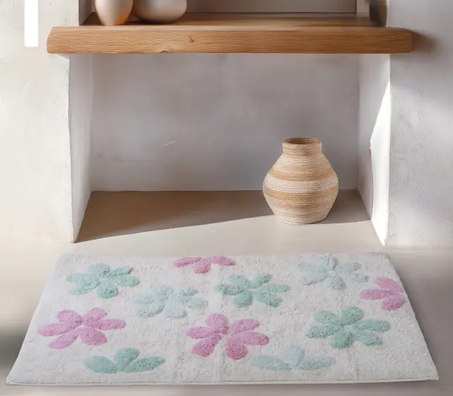 ΧΑΛΑΚΙ ΜΠΑΝΙΟΥ IRIDA 50X80 NEF-NEF HOMEWARE ECRU