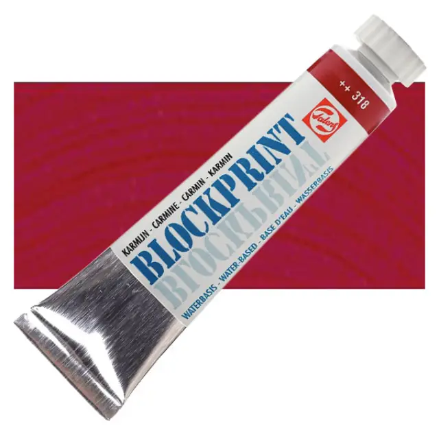 Talens Μελάνι Τυπώματος Blockprint - 318 Carmine - 20ml