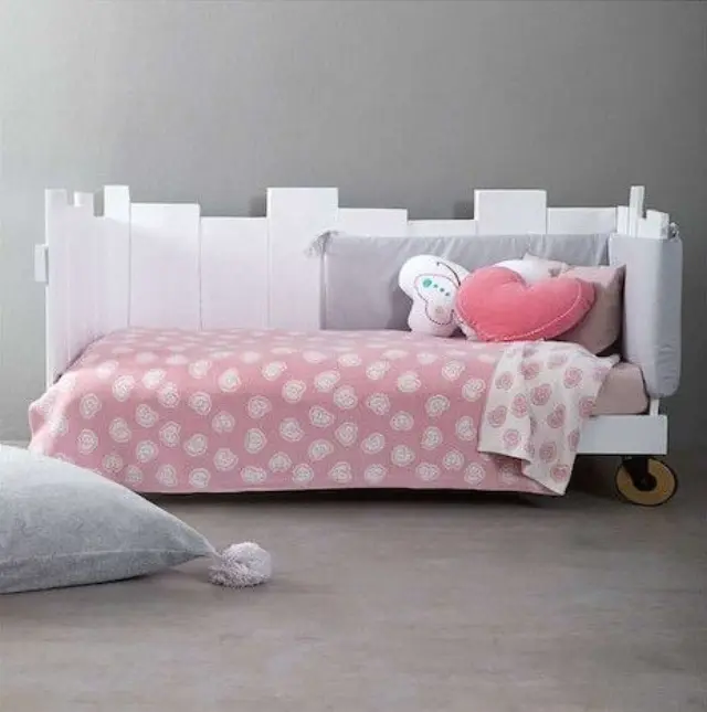 Nima Bebe Κουβέρτα Κούνιας 110x140 - Candy Ροζ