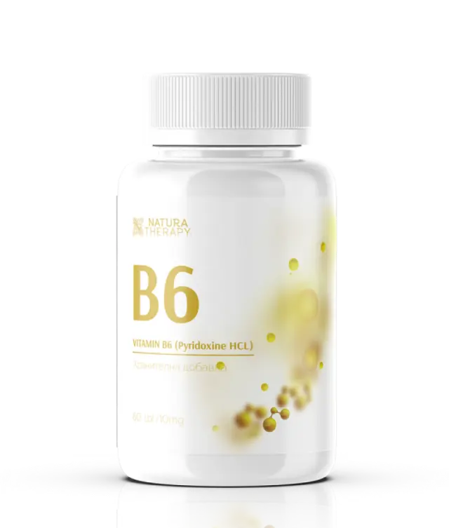 Vitamin B6 60 cps. Natura Therapy