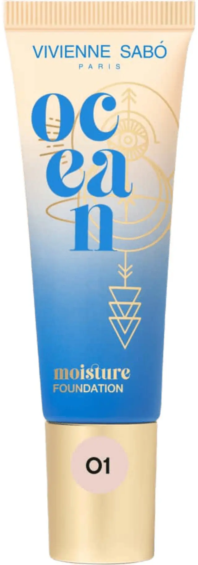 Vivienne Sabo Ocean Moisturizing Foundation Ενυδατικό Foundation - 01