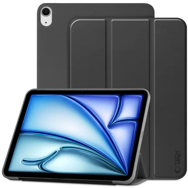 Tech-protect Smartcase Ipad Air 10.9” 4 / 5 / 2020-2022 / 11" 6 / 7 / 8 / 2024-2026 Black