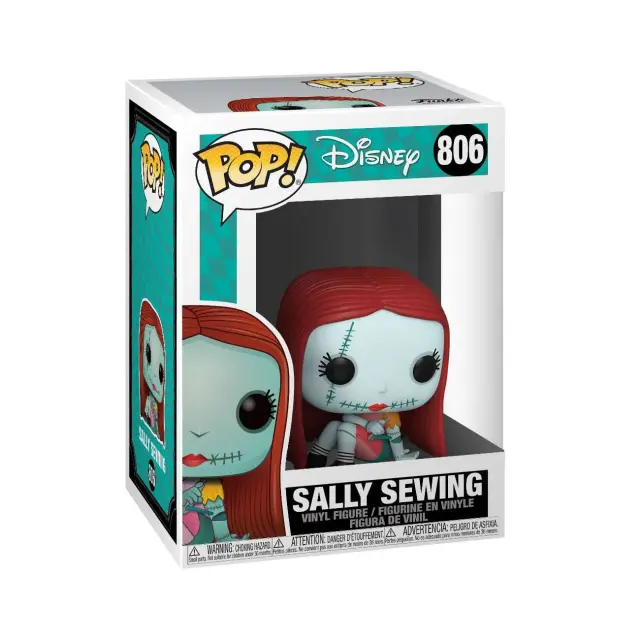 Nightmare before Christmas POP! Disney Vinyl Figure Sally Sewing 9 cm 2