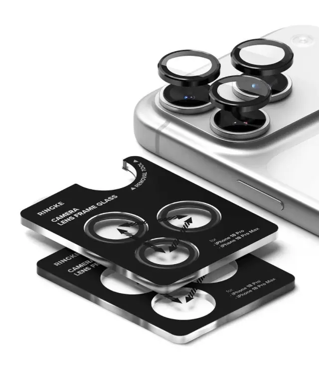 Ringke Camera Frame Protector 2-pack iPhone 18 Pro / 18 Pro Max Black 3