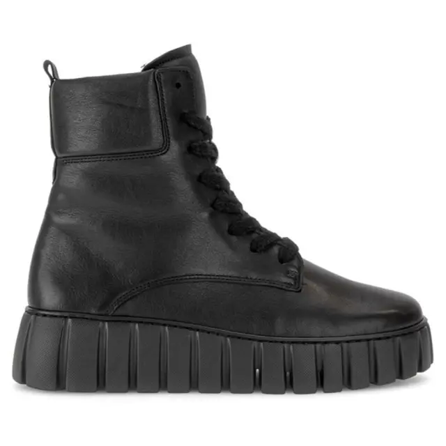 Gabor Μποτάκια Γυναικείο δέρμα Μαύρο GAB/801602 006-BLACK - 36