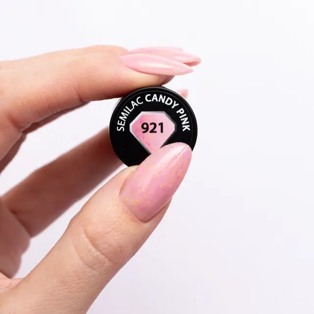 Semilac Ημιμόνιμο Βερνίκι 921 Candy Pink 7ml 2