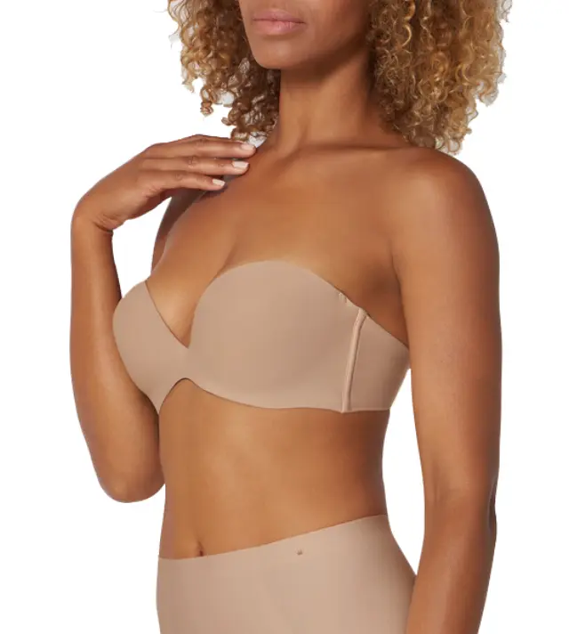 Triumph Σουτιέν Στράπλες Stepy Soft 01 WDP Μπεζ Απαλό - 80D 2