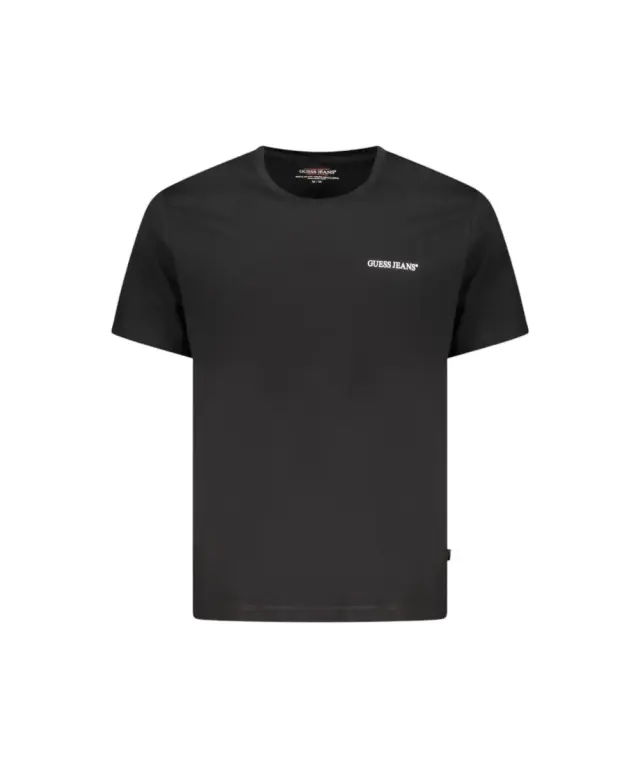Guess - Ανδρικό T-shirt Regular Fit M5BI78K8FQ4-JBLK Μαύρο - XS