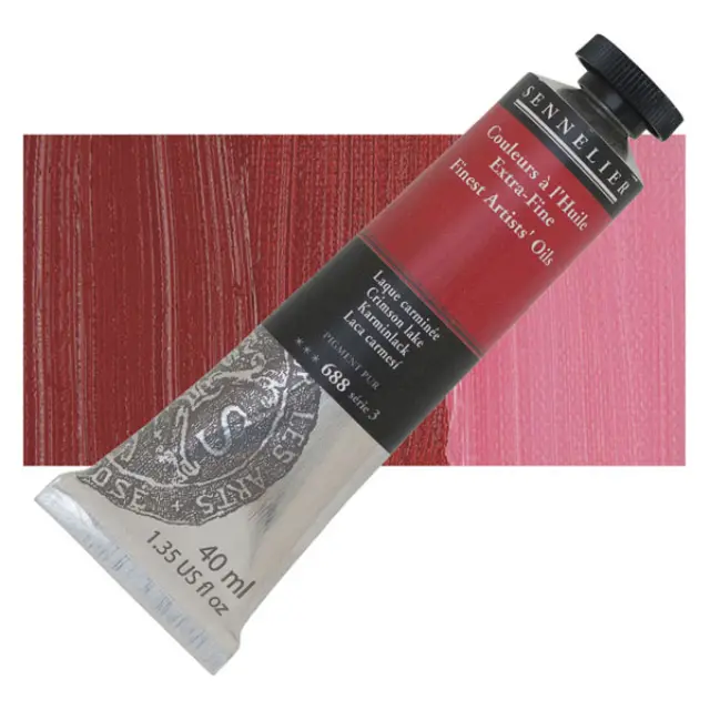 Sennelier Λάδι Finest Artists Oil 688 Crimson Lake - 40ml