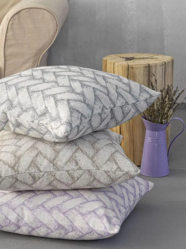 Palamaiki Ριχτάρι Τριθέσιου Καναπέ Throws Collection 180x300 LILAC IOS 2