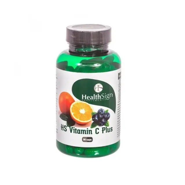 Health Sign | HS Vitamin C plus Συμπλήρωμα Διατροφής με Βιταμίνη C | 90 caps