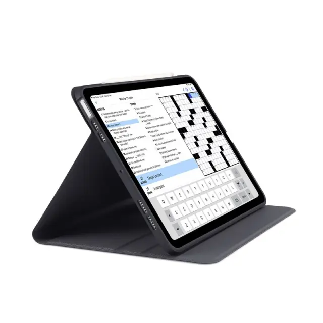 Pipetto Origami No5 Rotating Folio Case, black - iPad Air 13" 2024/2025/2026 2
