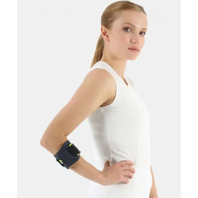 SUPPORTLINE ΔΕΣΤΡΑ ΕΠΙΚΟΝΔΥΛΙΤΙΔΟΣ ΜΕ ΕΠΙΘΕΜΑ (TENNIS ELBOW) ONE SIZE ΑΜΦΙΔΕΞΙΟΔΥΛΙΤΙΔΟΣ ΜΕ ΕΠΙΘΕΜΑ