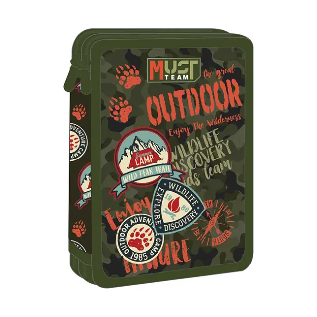 Must Κασετίνα Διπλή Γεμάτη Outdoor Adventure (000586734)