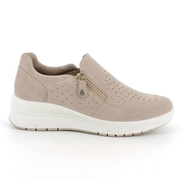 Imac Sneakers Γυναικείο δέρμα Nubuck Μπεζ IMA/105620 VISONE - 40