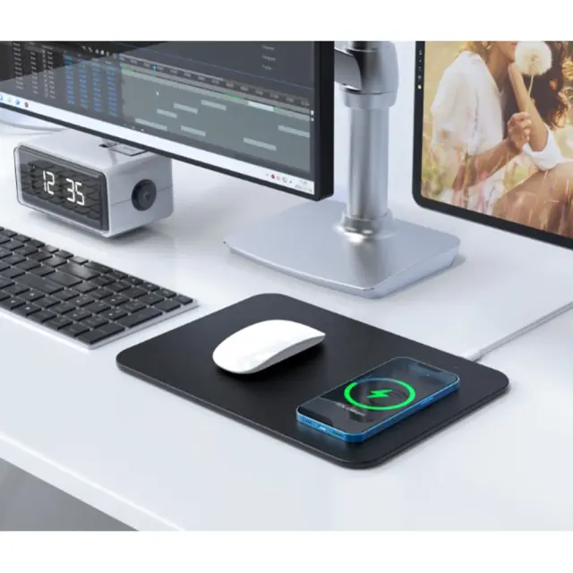 Ezra Mouse Pad με 15W Ασύρματη Φόρτιση HC145 2