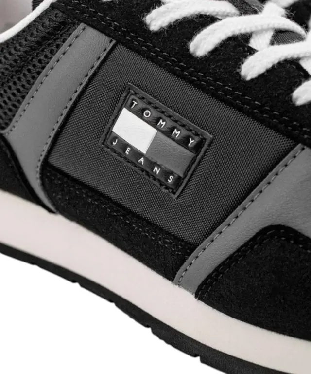 Tommy Hilfiger - Ανδρικά Sneakers Th Runner Casual EM0EM01617-BDS Μαύρο - 40 3
