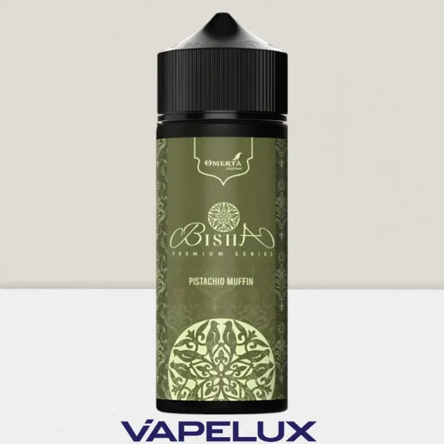 Bisha by Omerta Flavor Shots Pistachio Muffin 20ml to 120ml 2