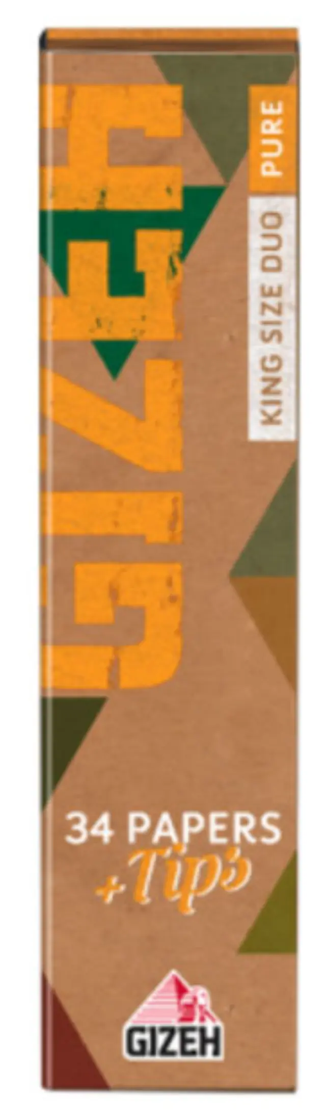 GIZEH Χαρτάκια King Size Slim Super Fine - Μαγνητικό Κλείσιμο