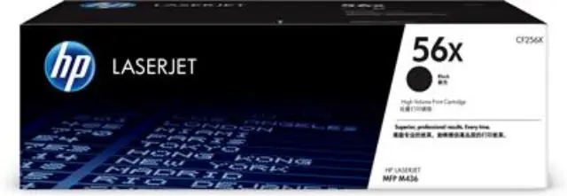 HP 56X Γνήσιο Toner Laser Εκτυπωτή Μαύρο High Yield 13700 Σελίδων CF256X