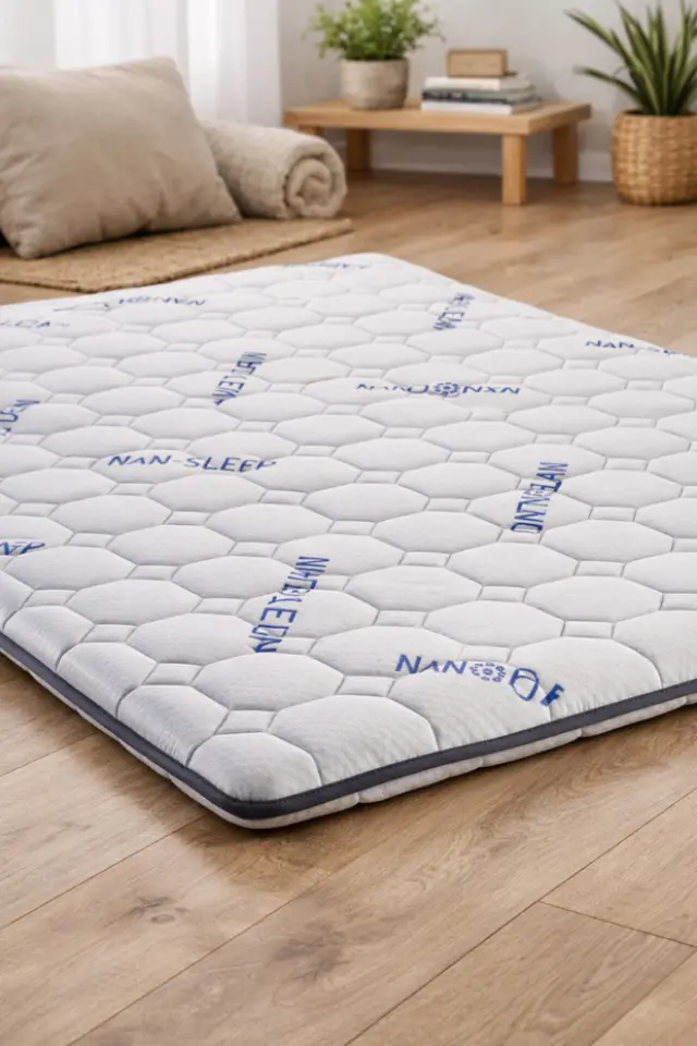Stewehome Nano Ανώστρωμα Αφρού Λεπτό Λευκό 120x200x5 cm