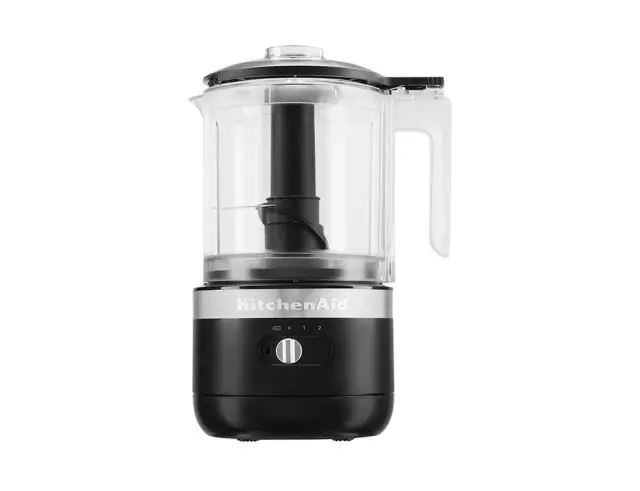 Ασύρματος Πολυκόφτης KitchenAid 5KFCB519EBM με ισχύ 24W και χωρητικότητα 1.19L - Matte Black 5KFCB519EBM