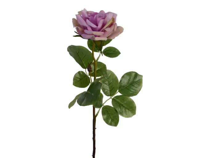 ΤΕΧΝΗΤΟ ΛΟΥΛΟΥΔΙ ΤΡΙΑΝΤΑΦΥΛΛΟ ΜΩΒ 11,5cm X 68cm - One size