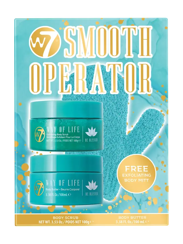 Smooth Operator Blue Gift Set W7