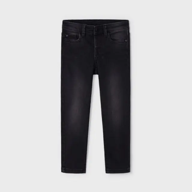 Baby 6 μηνών έως 4 ετών Παντελόνι τζιν slim fit Better Cotton μαύρο