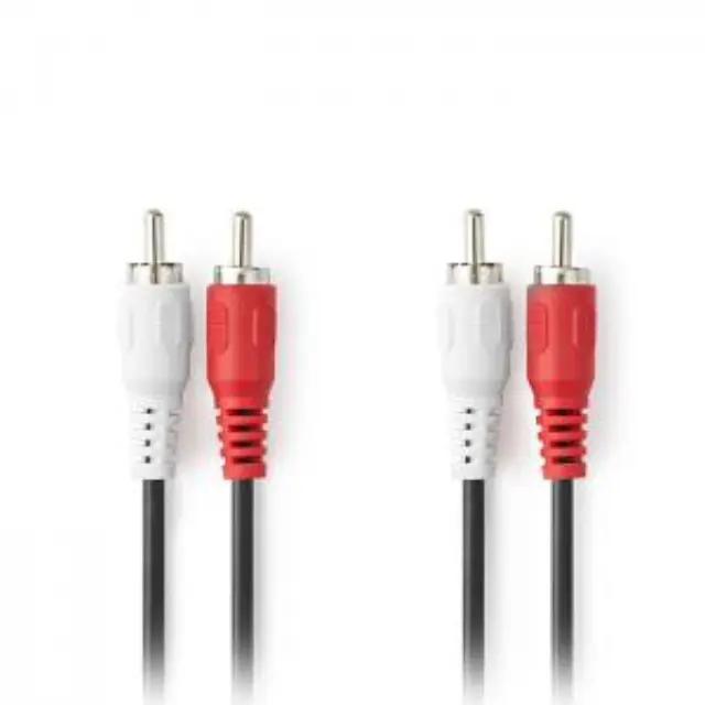 Καλώδιο 2x RCA αρσ. - 2x RCA αρσ., 5.00m. 2