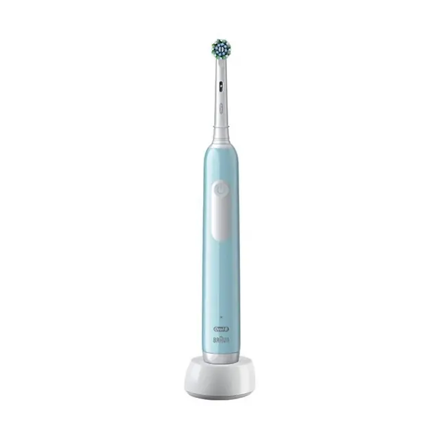 Oral-B Ηλεκτρική Οδοντόβουρτσα Pro 1 Caribbean Blue Cross Action Blue