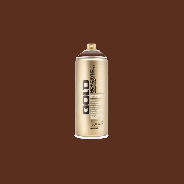 Montana Gold Spray Paint 400ml SHOCK 8010 Brown