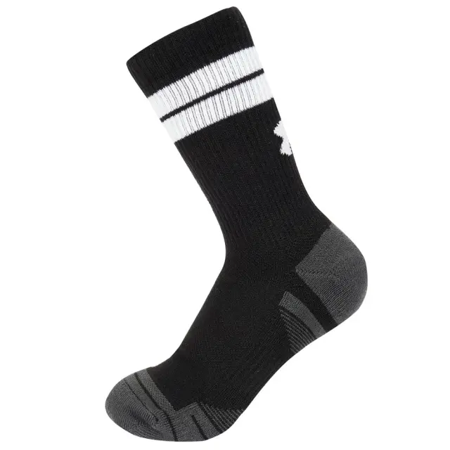 Under Armour Unisex Performance Tech Nov 3 Pack Crew Socks Μαύρο - Άσπρο 1379515-002 (Under Armour) - Medium