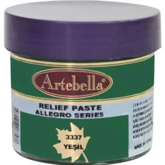 Artebella Allegro Πάστα Relief - 3337 Green - 50ml