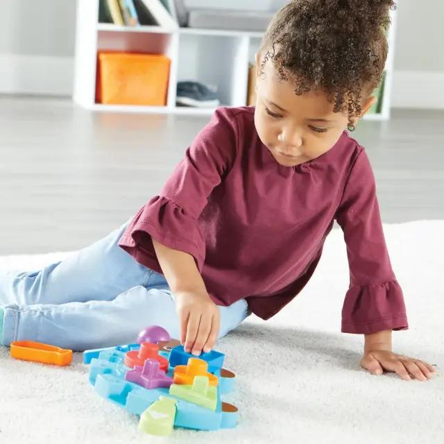 Learning Resources Spike ο Σκαντζόχοιρος Λεπτής Κινητικότητας Puzzle με Σφηνώματα για 18+ μηνών LER 9103 3